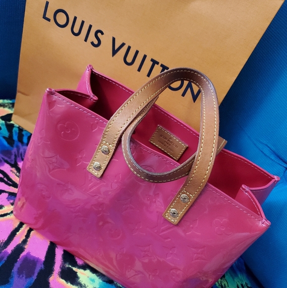 SOLD  Authentic Louis Vuitton Pink Vernis Handbag - Picture 2 of 14
